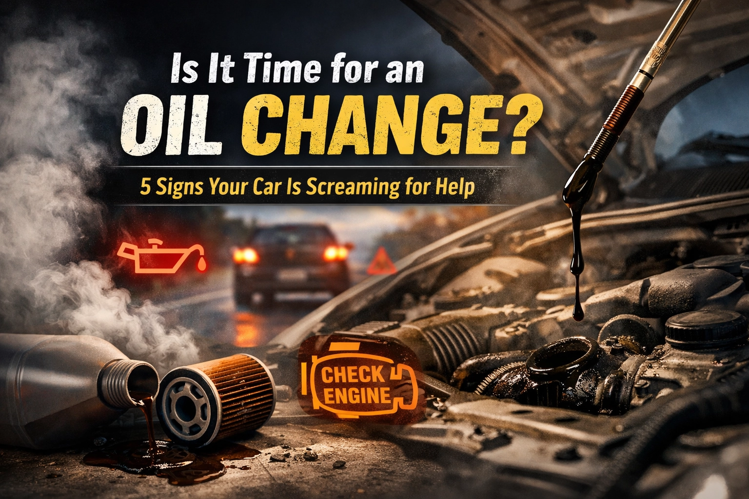 Is It Time for an Oil Change? 5 Signs Your Car Is Screaming for Help